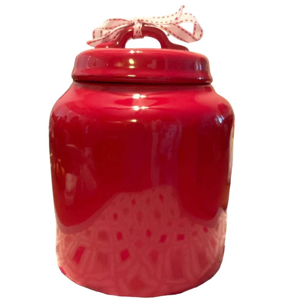 Rae Dunn Merry Christmas canister - Picture 2 of 5
